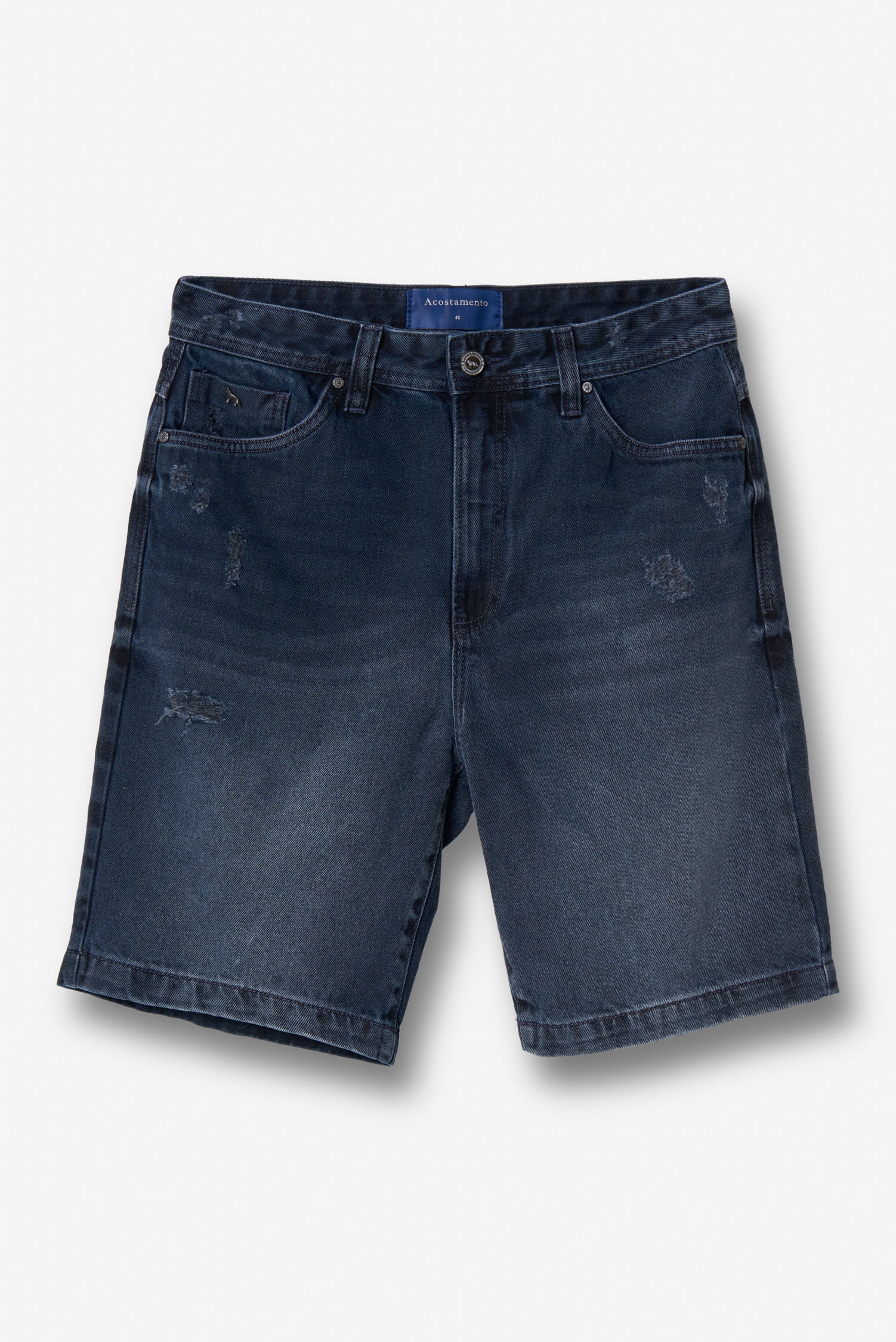 Bermuda Jeans Casual Masculina Acostamento