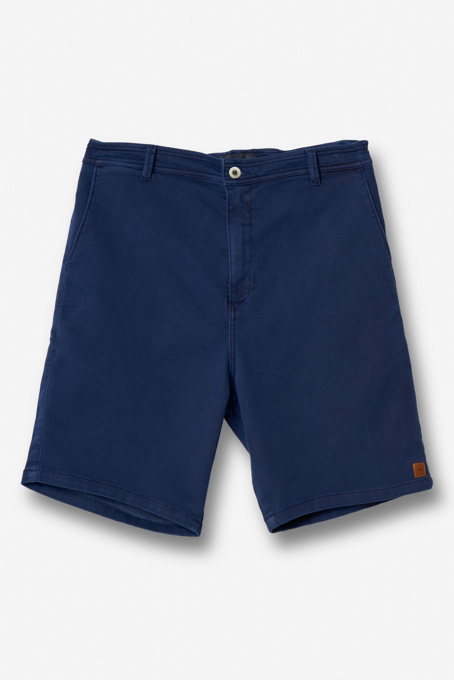 Bermuda Jeans Wash Masculina Acostamento
