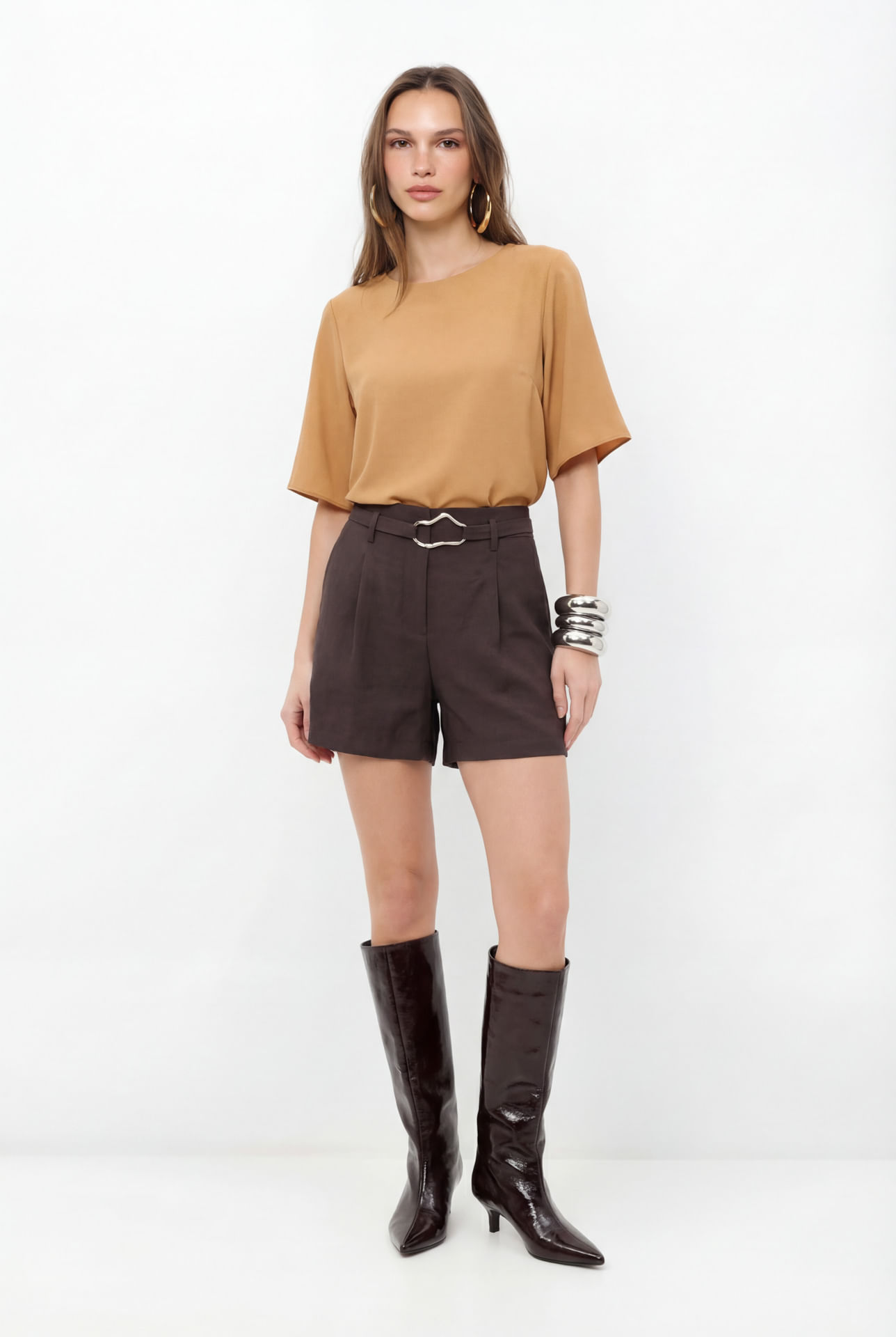 Blusa Manga Ampla ACT Feminina