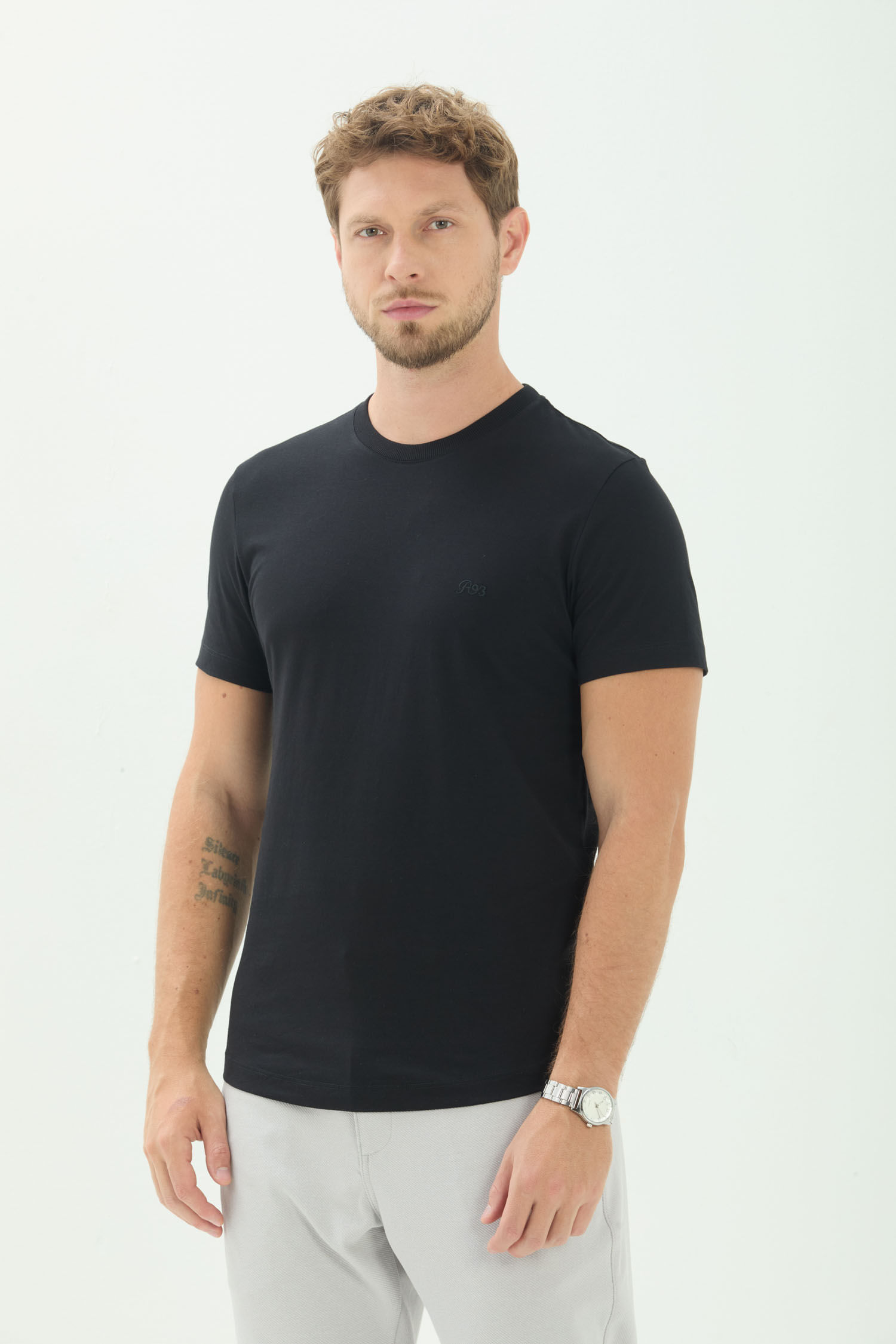 Camiseta Scrivania Pima Masculina Acostamento