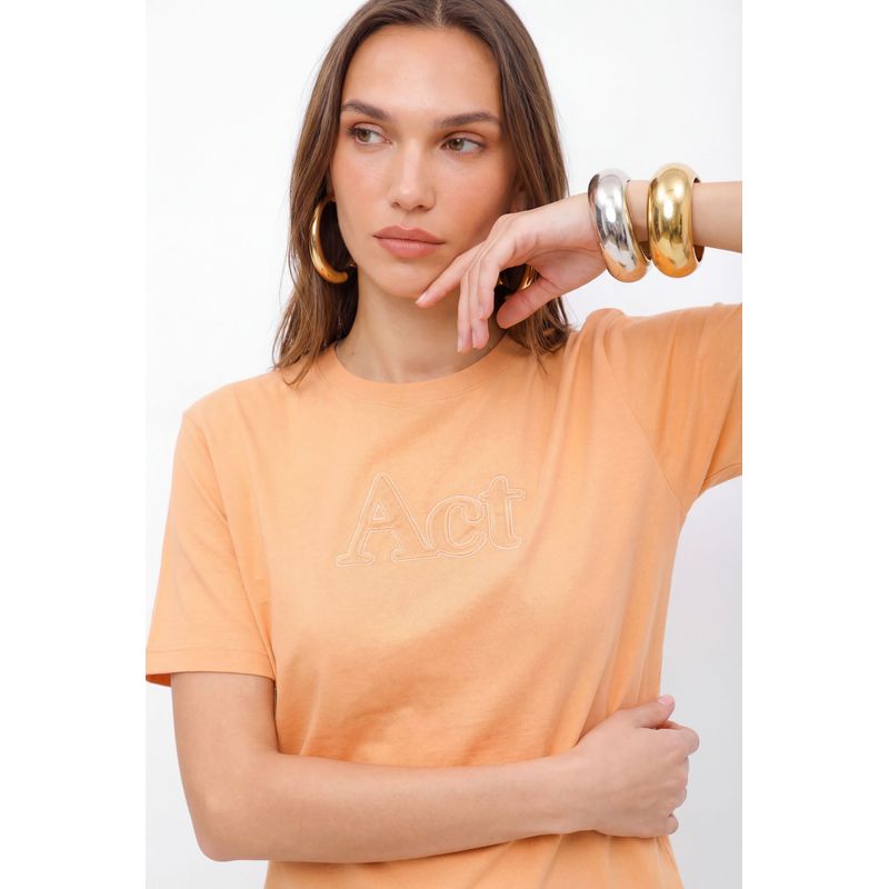 T-Shirt-Bordada-Logo-ACT-Feminina