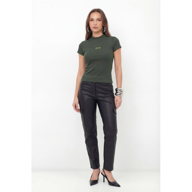 T-Shirt-Casual-ACT-Feminina