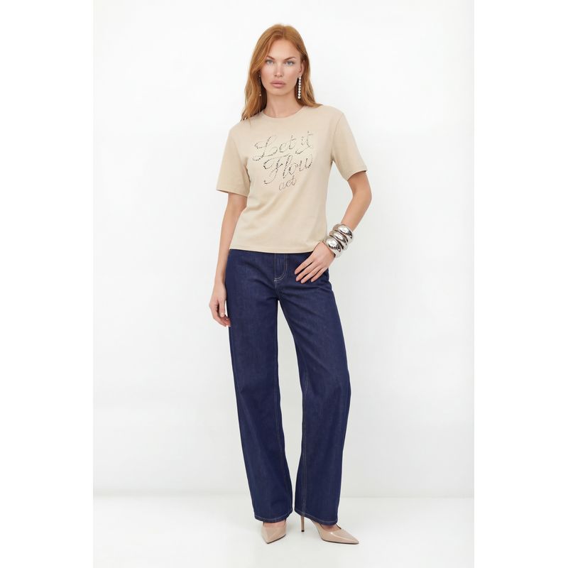 T-Shirt-Flow-Estampa-Frontal-ACT-Feminina
