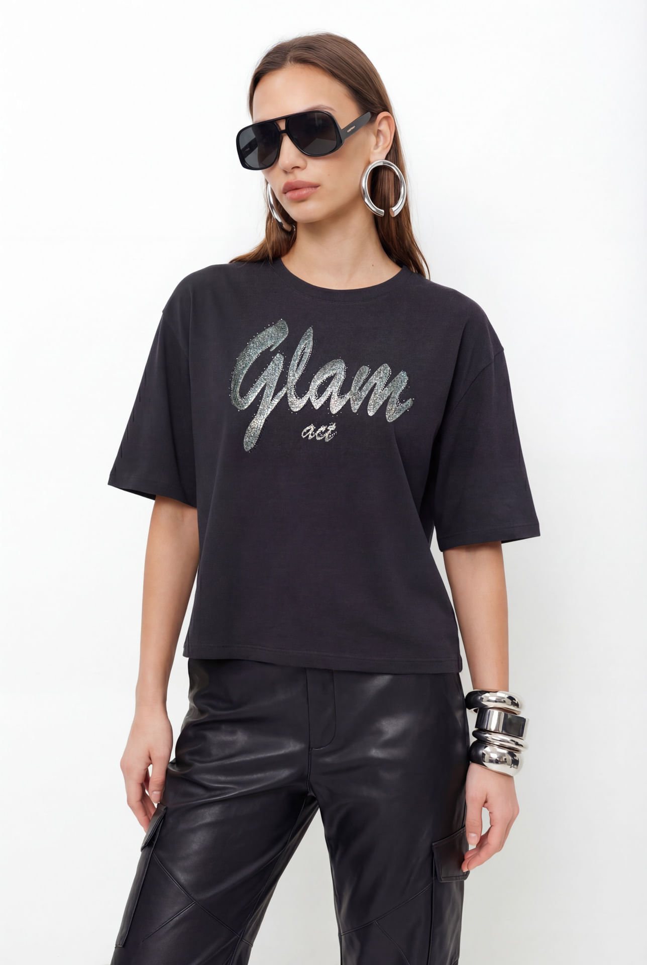T-Shirt Glam ACT Feminina