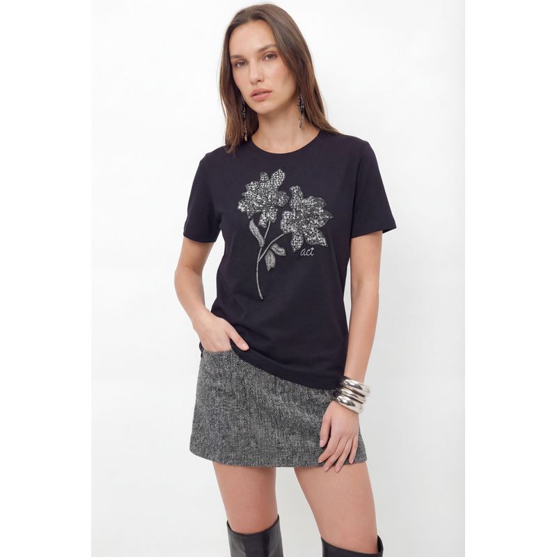 T-Shirt-Bordado-Floral-ACT-Feminina