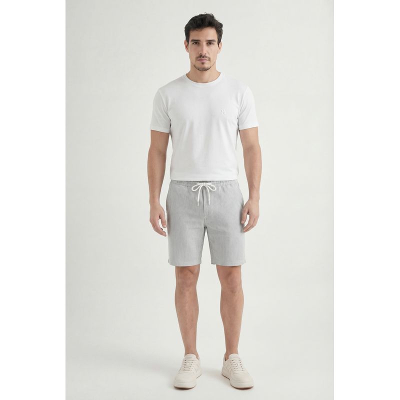 Bermuda-Listrada-Casual-Masculina-Acostamento