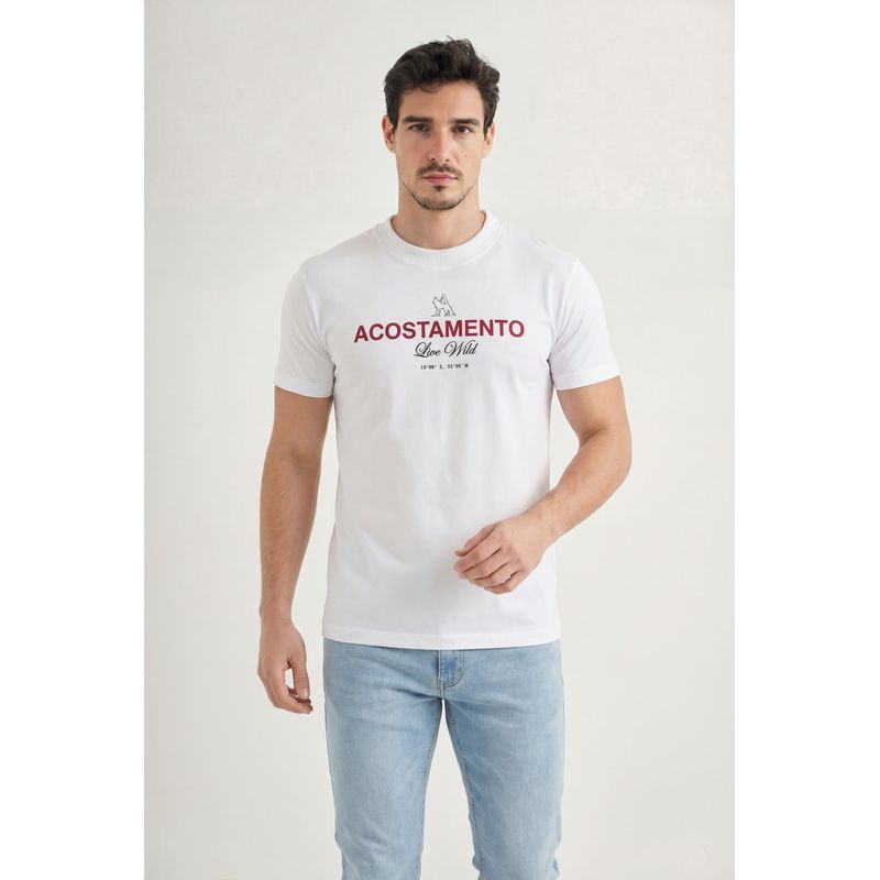 Camiseta-Logo-Print-Masculina-Acostamento
