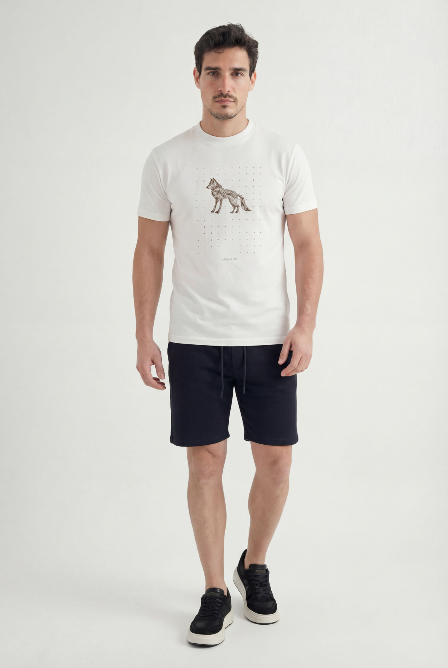 Bermuda Casual Masculina Acostamento
