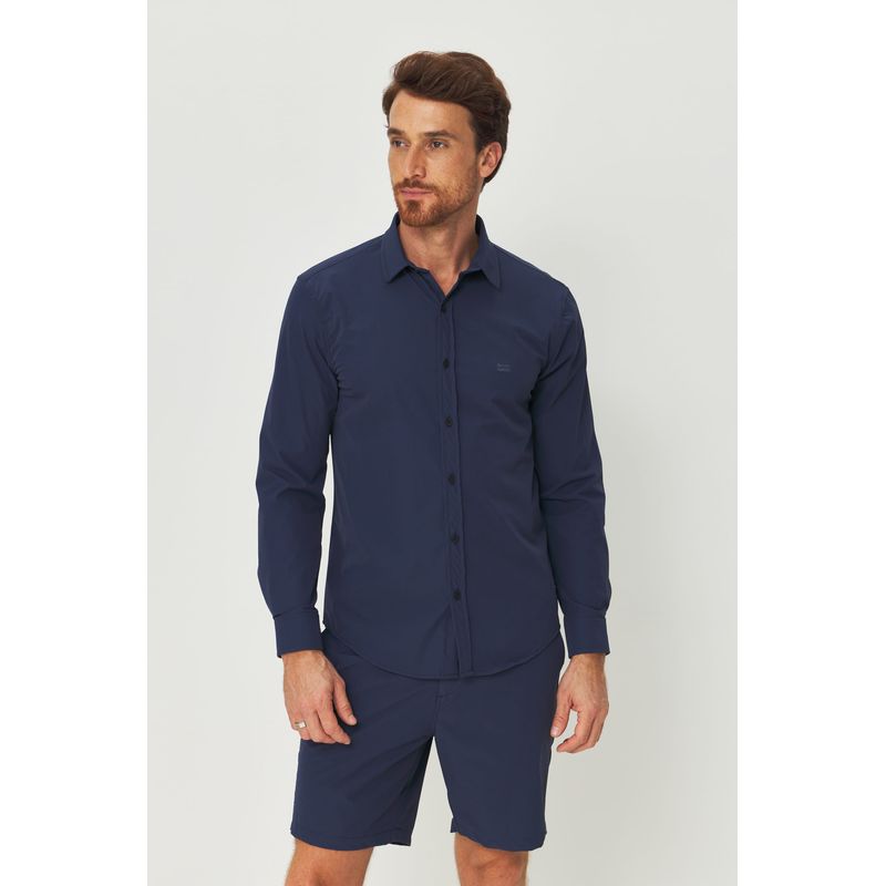 Camisa-Slim-Tech-Manga-Longa-Masculina-Acostamento