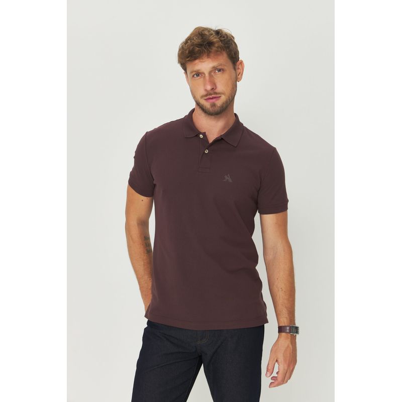 Polo-Casual-Com-Elastano-Masculina-Acostamento