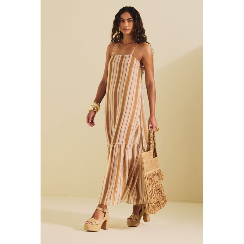Vestido-Longo-Fluido-Listrado-ACT-Feminino