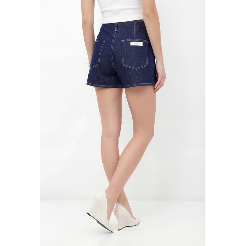 Shorts-Jeans-Mom-Cintura-Alta-ACT-Feminino