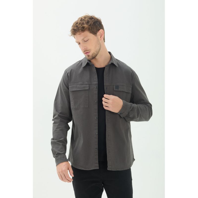 Camisa-Sarja-Manga-Longa-Masculino-Acostamento